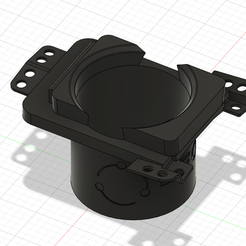 sideview.png Free 3D file MK4 Supra Cupholder LHD/RHD・3D print design to download