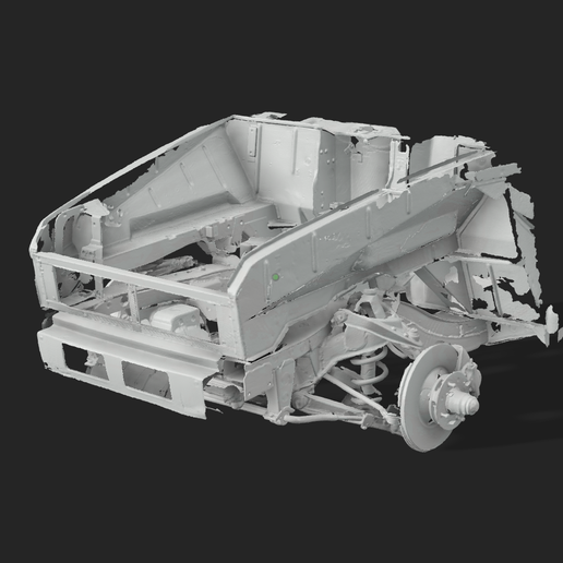 Datsun Roadster Front Frame and Suspension