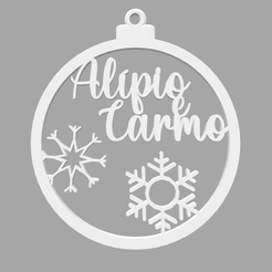Captura-de-ecrã-2021-10-04,-às-01.41.16.png ALÍPIO E CARMO - Bola de Natal com Nome - Ornamento
