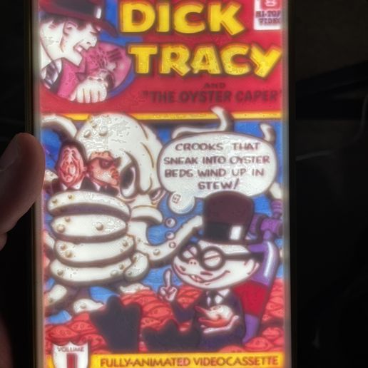 IMG_1831.jpeg Dick Tracy Rare VHS cover art lightbox