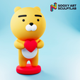 ryan-heart-sooxyArt-sculptLab-Kakao-Friends-Miniature.png KAKAO FRIENDS - RYAN THE LION - 라이언(카카오 프렌즈) - 3D Printable Character