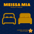 07.-Cookie-Cutter-Icon-Bed.png Bed Stamp – Cozy DIY 3D Print File for Rest-Inspired Stationery & Craft Projects