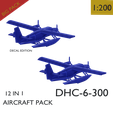 D8.png DHC-6-300 (1 IN 12) PACK <DECAL EDITION INCLUDED>