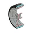ferrada_5.jpg STL file Ferrada FR3 - Scale Model Wheel set - 19-20" - Rim and Tyre・3D printable design to download