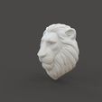Lion_1.2.jpg Lion Head Bas-Relief