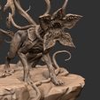 vecna-demogorgon-stranger-things-3d-model-123.jpg Vecna and Demodogs Premium Statue - Stranger Things Upside Down Masterpiece