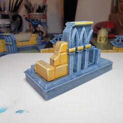 3D printing Retro Gothic Corner Ruins Set 1 • made with Ender 3 Neo・Cults