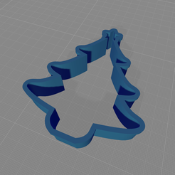 Cockie-XMas.png Free STL file Christmas cookie mold Pine tree・3D print model to download
