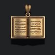4565656565656565656.jpg Book pendant 3D print model
