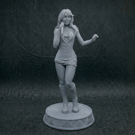 👾 Sabrina Carpenter・Arquivo STL para Impressão 3D・Cults