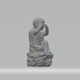 9.png Little Monk 3D print model