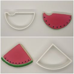Watermelon-Cutters.jpg STL file Watermelon Cookie Cutters (3 Designs!)・Model to download and 3D print