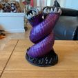 Purple Worm Dice Tower  update 2.0