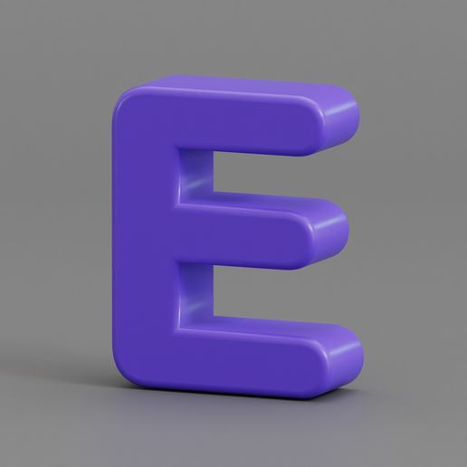 Alphabet E Letter