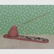 Cute-Bird-w-Base-2.jpg Incense Holder with Cute Bird - NO SUPPORTS REQUIRED