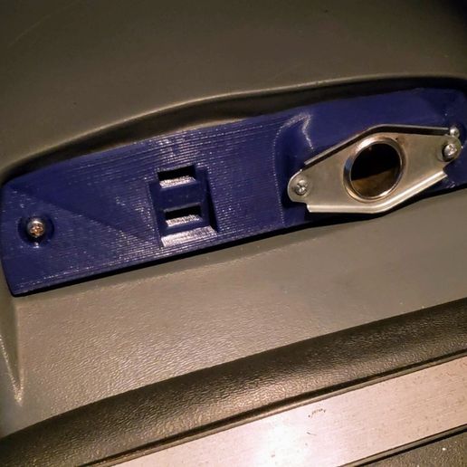 Electronics cover for the center console on a Pontiac Fiero
