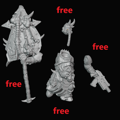 STL file Lord Grim Spear The King's avatar 🎨・3D print design to  download・Cults
