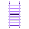 TechPlatformLadderA.stl Archivo STL gratis ScatterBlocks: Plataformas industriales (escala 28mm/32mm)・Diseño por impresión en 3D para descargar
