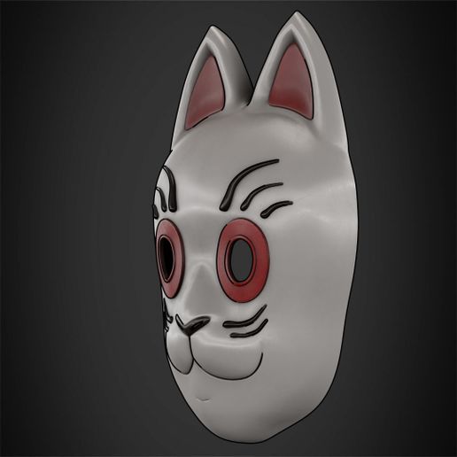 GohanMask_frame_0030.jpg Dragon Ball Grandpa Son Gohan Mask for Cosplay