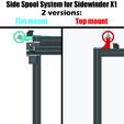 A Side Mount System thumbnail.jpg Side Spool System for Sidewinder X1