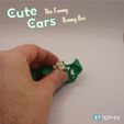 CuteCarsBunny_7.jpg Free STL file Cute Cars - Funny Bunny Bus・3D printing idea to download