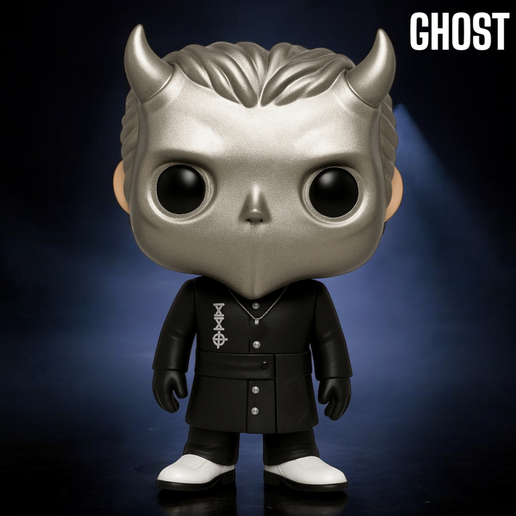 Meliora Zöy Mercer Funko Pop – Ghost Band 3D model