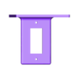 wall outlet rectangle V2 - 2020-10-22 v0.stl Outlet cover with shelf