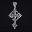 6.jpg Gothic cross Pendant 03