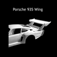 porsche-wing.png Custom Porsche 935 Wing - For Custom diecast, RC, Slot