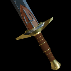 1.png STL file Riptide ANAKLUSMOS - Percy Jackson Sword・3D print object to download, JBNeto3D
