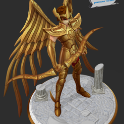 Aiolos 1.PNG Saint Seiya - Aiolos Golden Knight of Sagittarius