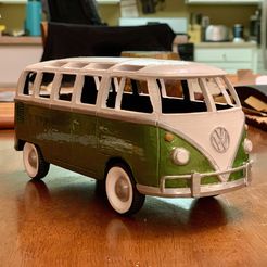 3D printer Volkswagen Bus 1970s • made with flashforge pro・Cults