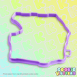 1044_cutter.png TREASURE CHEST COOKIE CUTTER MOLD