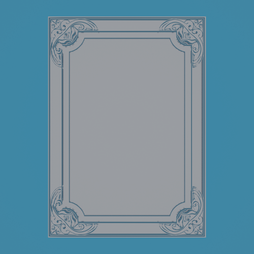 🪞 3D and 2D mirror for CNC・Free STL File for 3D printing・Cults