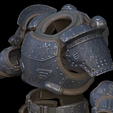 rendered.png Eaglestrike Type 1 Defender shoulder pad 3d print file