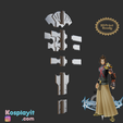 untitled_TR-20.png 50" Terra End of Earth Keyblade 3D Model - 3D print Ready - For 3D Printing - Ends of Earth Keyblade - Terra Cosplay - Kingdom Hearts