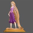 2.jpg 3D-Datei RAPUNZEL PRINZESSIN STATUE DISNEY ANIME PRETTY GIRL 3D-Druck Modell・3D-druckbare Vorlage zum herunterladen