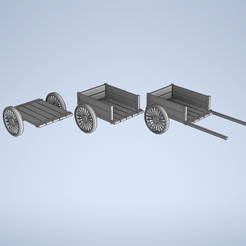 CArros-4.png Descargar archivo STL CARROS DE MADERA • Objeto para impresora 3D, FurtadoLand