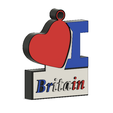 1.png Key ring I love britain / I Love Britain