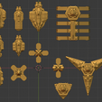 Nano Fleet Auxiliaries-top.PNG Stars and Steel Ship Miniatures