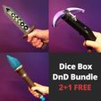 dnd_dice_holder_1.jpg DnD Dice Holder Bundle - Epic Sword, Wand, Crossbow