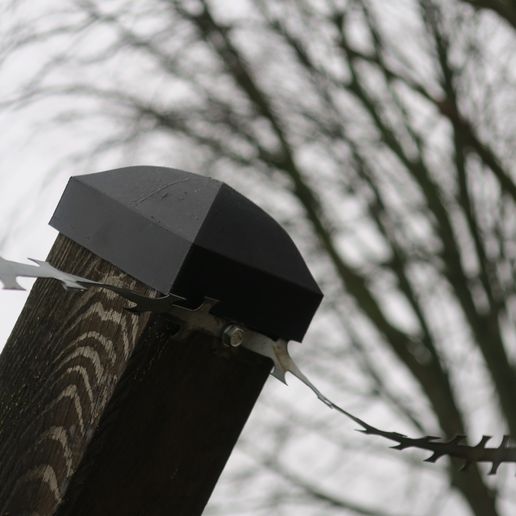 Post cap / fence cap / cover beam / caps fence 3D model