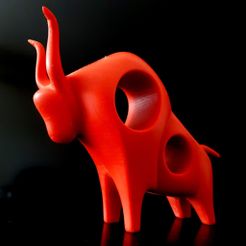 20180328_110250_001.jpg STL file Bull・3D printable design to download