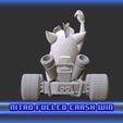 8.jpg Crash Team Racing Nitro Fueled based Crash Bandicoot 3D print model