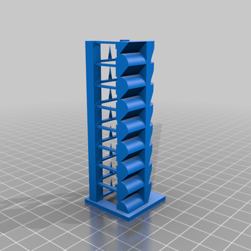 PLA+ Temperature Tower 3D model