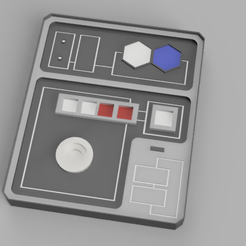 Panel_1.png Archivo STL Panel de control Star Wars 4・Plan de impresora 3D para descargar
