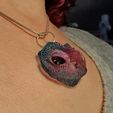 45.jpeg STL-Datei Barn owl bird- jewellery, pendant, necklace, earring・3D-druckbare Vorlage zum herunterladen