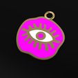 011-1.jpg enamel Eye gold necklace