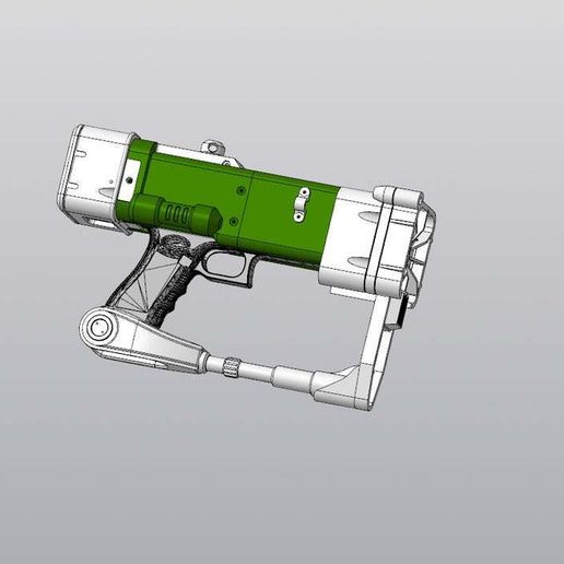Glock kit body in the format AEP7 laser pistol (only airsoft GBB) 3D model