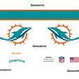dolphins.jpg Printable High Resolution NFL Helmet Decals Pack 5